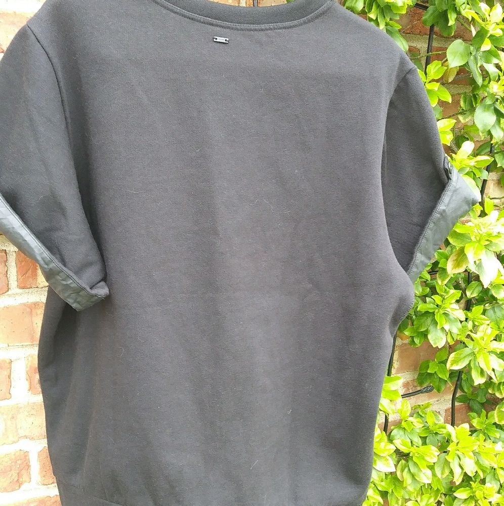 G star raw waxed cotton mix oversized shirt zip S - Picture 8 of 8